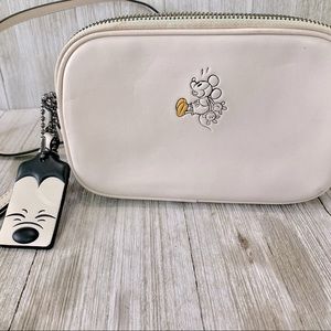 Coach xDisney Mickey Mouse Crossbody Clutch Bag, LIMITED EDITION, Pre-owned